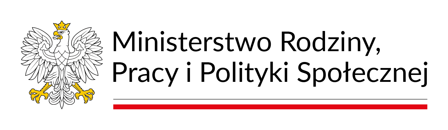 Logo Ministerstwa Rodziny, Pracy i Polityki Społecznej